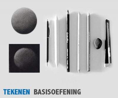 Basisoefening Materialen & Licht- donker verloop